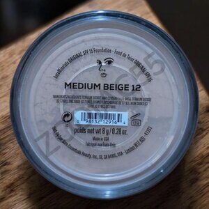 New BareMinerals Original Foundation Powder SPF 15 Medium Beige 12 8g/0.28 oz